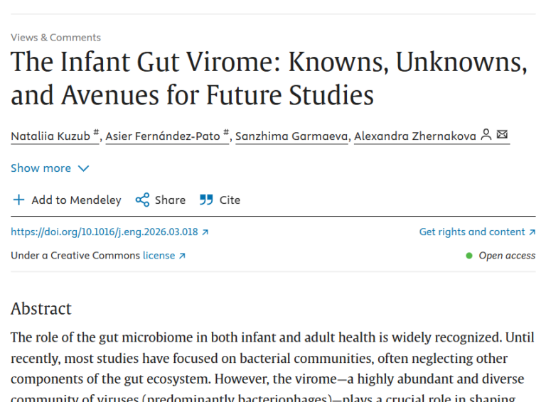 The Infant Gut Virome: Knowns, Unknowns, and Avenues for Future Studies